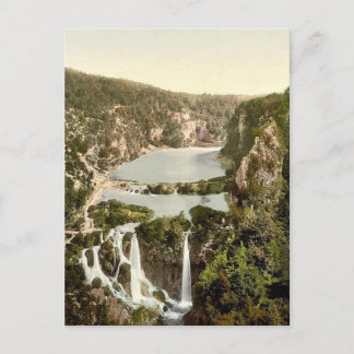 Plitvicerseen (d.h. Plitvicer See), Ermitensee, C Postkarte