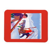 PLM-Bahn Werbeplakat Magnet (Horizontal)