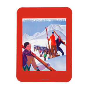 PLM-Bahnförderplakat Magnet