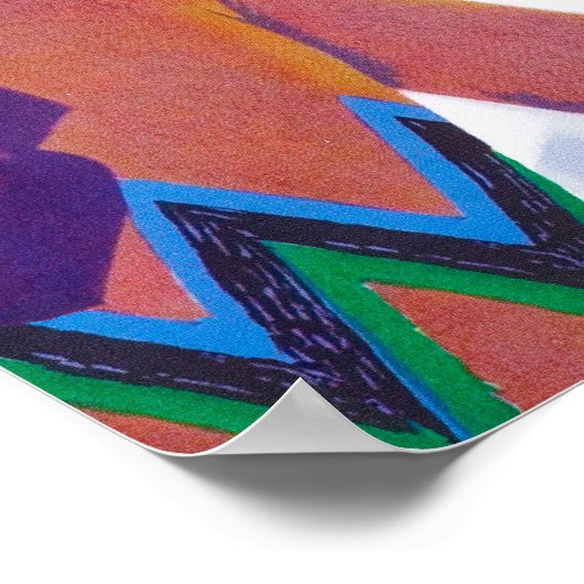 PLM-Bahnförderplakat Poster (Ecke)