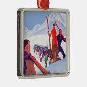 PLM-Bahnwerbeplakat Silbernes Ornament (Rechts)