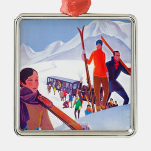 PLM-Bahnwerbeplakat Silbernes Ornament