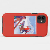 PLM förderndes Bahnplakat Case-Mate iPhone Hülle (Rückseite (Horizontal))