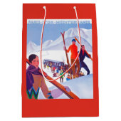 PLM förderndes Bahnplakat Mittlere Geschenktüte (Vorderseite)