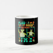 Plod Snap Retract Ich bin 2 Turtle Kind 2. Geburts Kaffeetasse (Mittel)