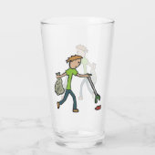 Ploggen und Litzen Picken Glas (Rückseite)