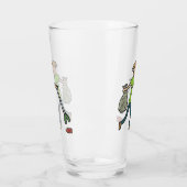 Ploggen und Litzen Picken Glas (Links)