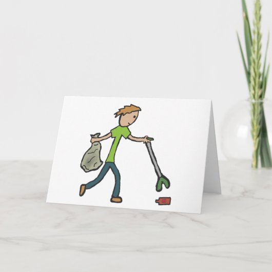 Ploggen und Litzen Picken Karte (Vorderseite)