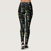 Ploggen und Litzen Picken Leggings (Rückseite)