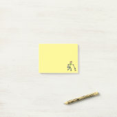 Ploggen und Litzen Picken Post-it Klebezettel (Auf Schreibtisch)