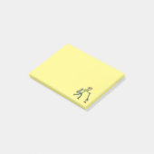Ploggen und Litzen Picken Post-it Klebezettel (angewinkelt)