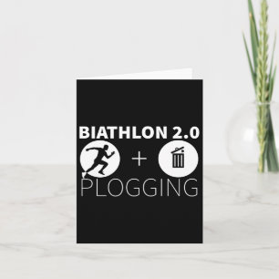 Plogging Biathlon 2.0 Joggen und Umwelt Karte