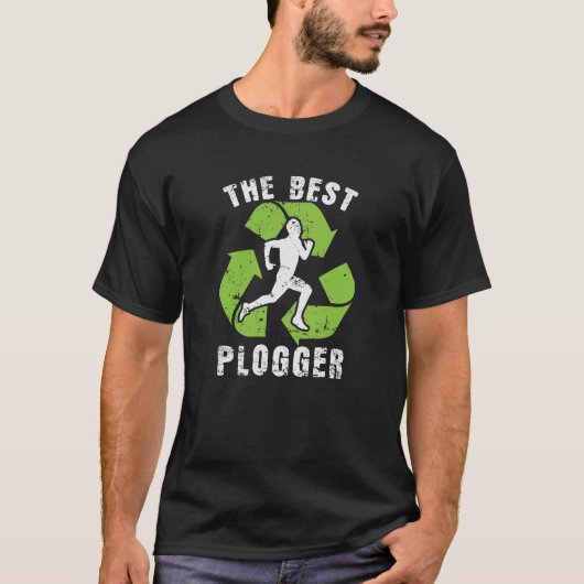 Plogging The Best Plogger T-Shirt (Vorderseite)