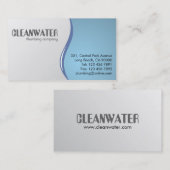 Plombieren - Visitenkarten Visitenkarte (Vorne/Hinten)