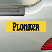 Plonker Autoaufkleber (Auf Auto)