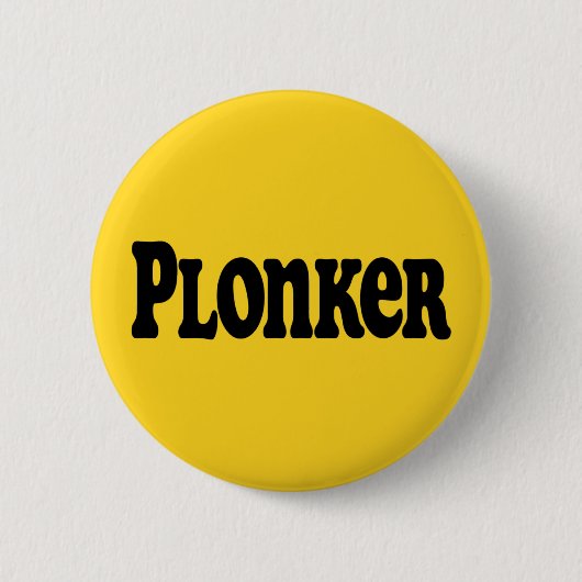 Plonker Button (Vorderseite)