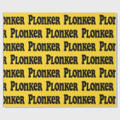 Plonker Geschenkpapier (Flach)