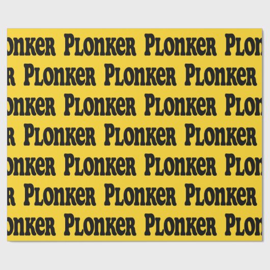 Plonker Geschenkpapier (Flach)