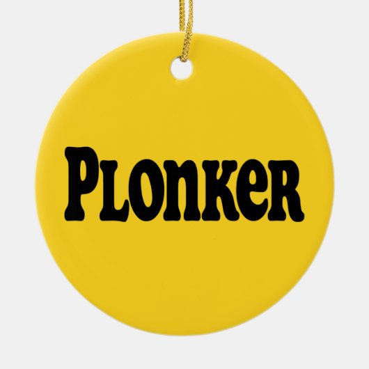 Plonker Keramik Ornament (Vorne)