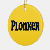 Plonker Keramik Ornament (Links)