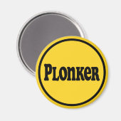 Plonker Magnet (Vorderseite/Rückseite)