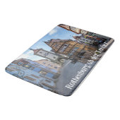 Plönlein in Rothenburg ob der Tauber, Deutschland Badematte (Schrägansicht)