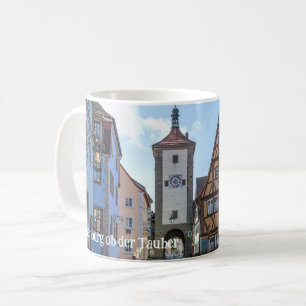 Plönlein in Rothenburg ob der Tauber, Deutschland Kaffeetasse