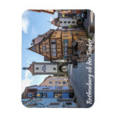 Plönlein in Rothenburg ob der Tauber, Deutschland Magnet (Vertikal)