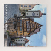Plönlein in Rothenburg ob der Tauber, Deutschland Puzzle (Horizontal)