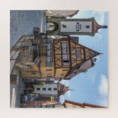 Plönlein in Rothenburg ob der Tauber, Deutschland Puzzle (Horizontal)