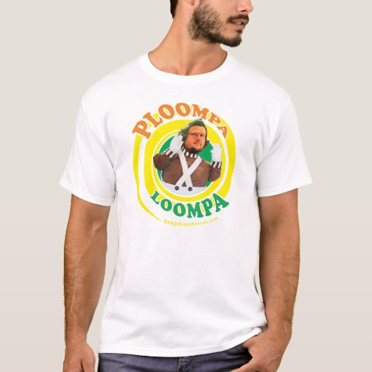 Ploompaloompa T - Shirt mit Snydecast URL (Vorderseite)