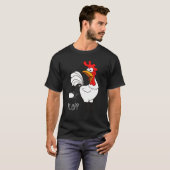 Plopp Eggs Henhouse Chicken T-Shirt (Vorne ganz)