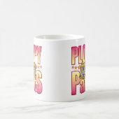 Ploppy blumige Hosen Kaffeetasse (Mittel)