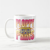 Ploppy blumige Hosen Kaffeetasse (Links)
