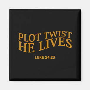 Plot Drehung Er lebt Christlich Osterhorn Tod Magnet