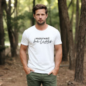 Plot Drehung Er lebt lustige Männer Christlich T-Shirt