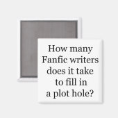 Plot Hole Magnet (Vorderseite/Rückseite)
