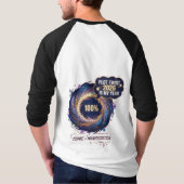 Plot Twist 2026 Is My Year Cosmic Galaxy Motivatio T-Shirt (Rückseite)