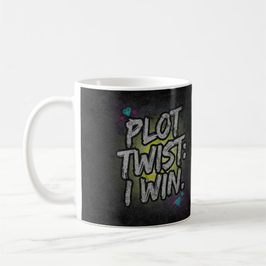 Plot Twist: Ich gewinne Kaffeetasse (Links)