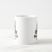 Plot Twist Nap | Funny Book Lover Design Kaffeetasse (Mittel)