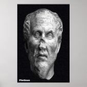 Plotinus / Griechischer Philosoph / Poster (Vorne)