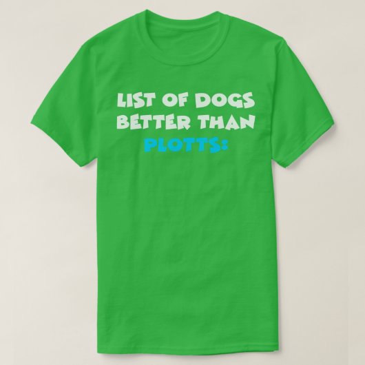 Plott 1 T-Shirt (Design vorne)