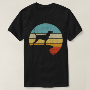 Plott Hound Besitzer Retro Vintage 60er 70er Hunde T-Shirt