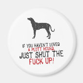 Plott Hound Magnet (Vorne)