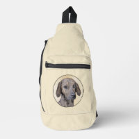 Plott Hound Malerei Brindle Niedlich Original Hund