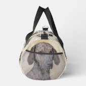 Plott Hound Malerei Brindle Niedlich Original Hund Duffle Bag (Rechts)