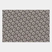 Plott Hound Malerei Brindle Niedlich Original Hund Geschenkpapier Set (Vorderseite 3)