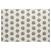 Plott Hound Malerei Brindle Niedlich Original Hund Stoff (Fat Quarter (45,7 x 55,9 cm))
