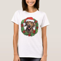 Plott Hound Weihnachtskranz