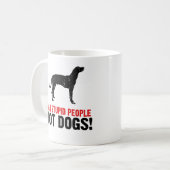 Plott Jagdhund Kaffeetasse (Vorderseite Links)
